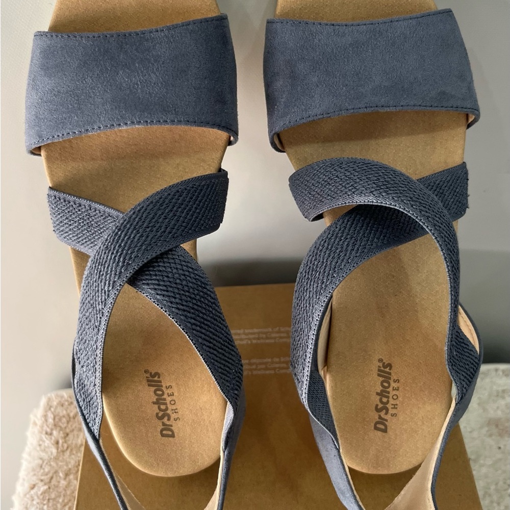 Dr. Scholl's‎ Women's Navy and Tan Sandals
